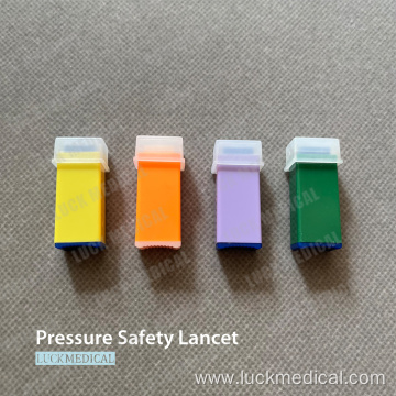 Disposable Pressure Activated Safety Lancets